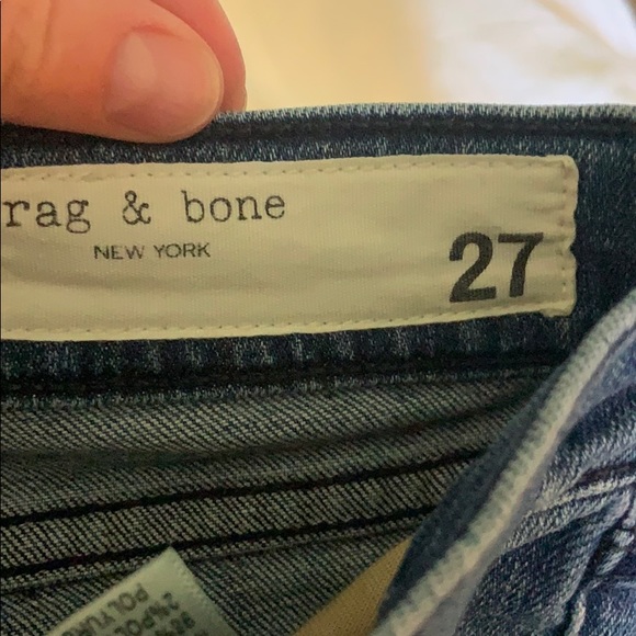 Rag & Bone Dre cropped distressed jeans size 27 - Picture 4 of 6